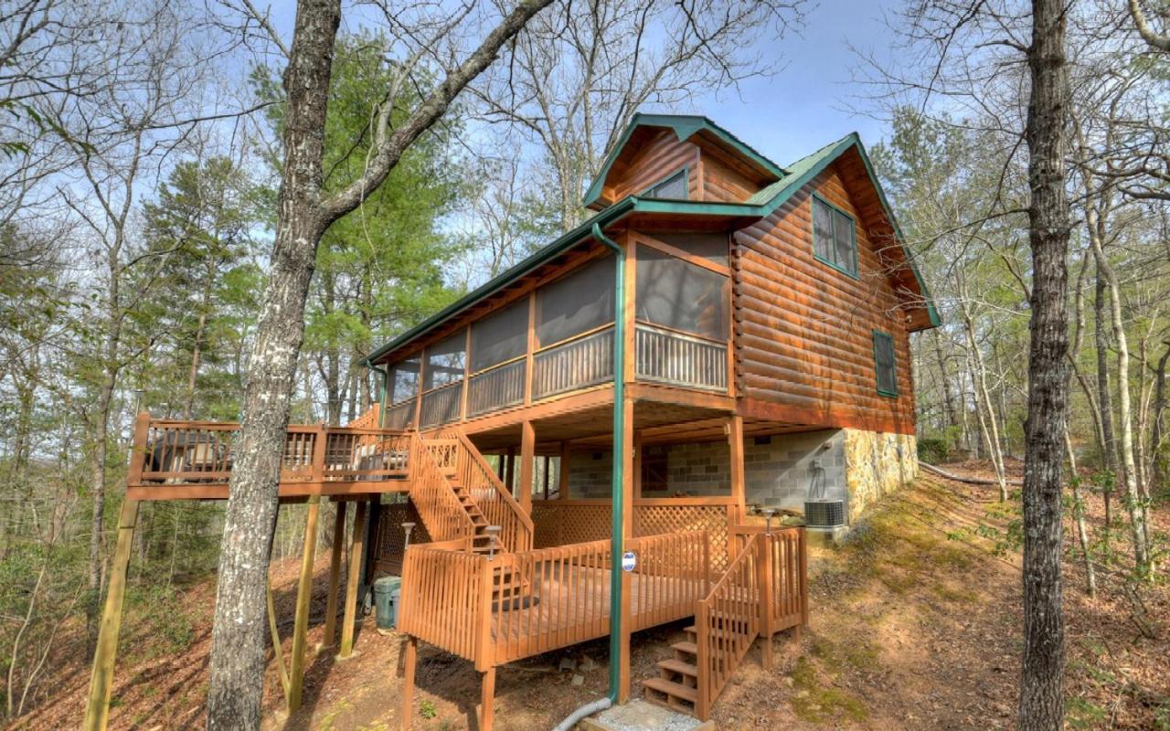 Golden Eagle Ga Cabin - Hot Tub, Firepit & Fast Wifi Blue Ridge Exterior photo