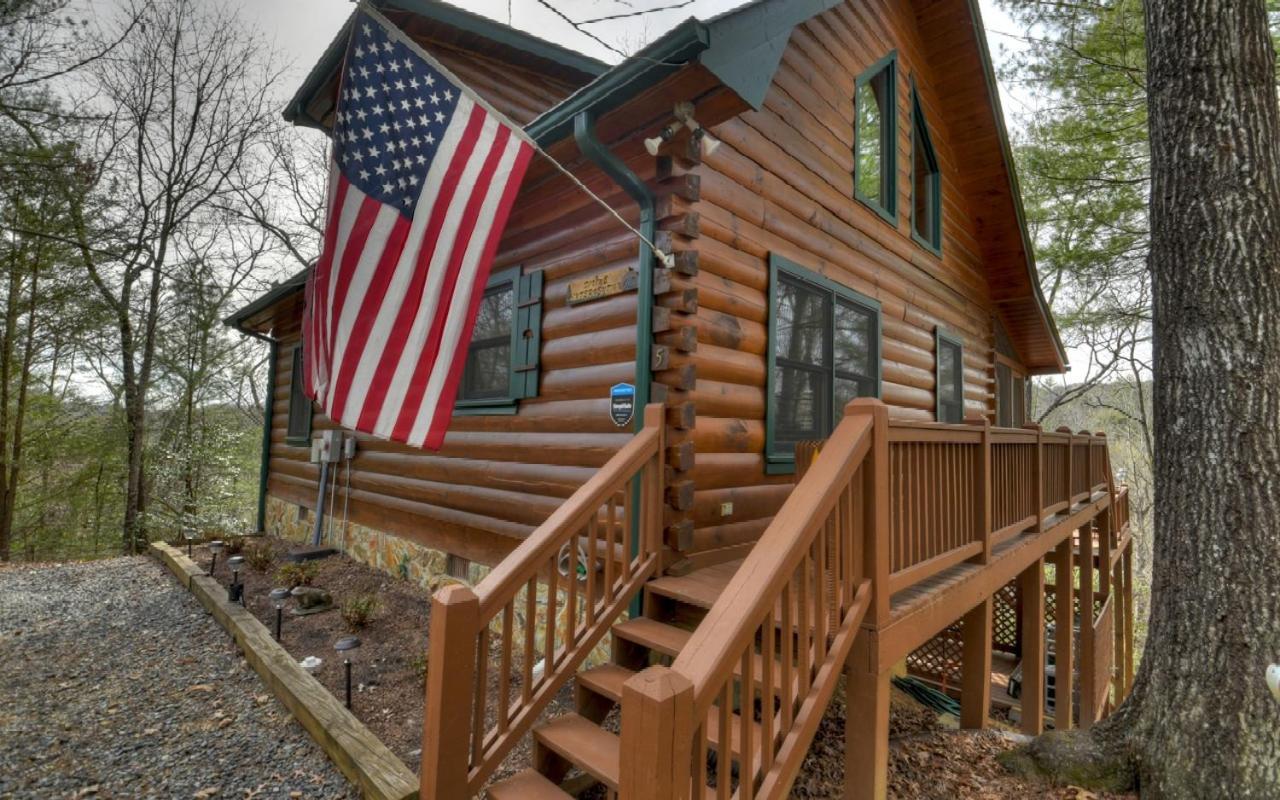 Golden Eagle Ga Cabin - Hot Tub, Firepit & Fast Wifi Blue Ridge Exterior photo