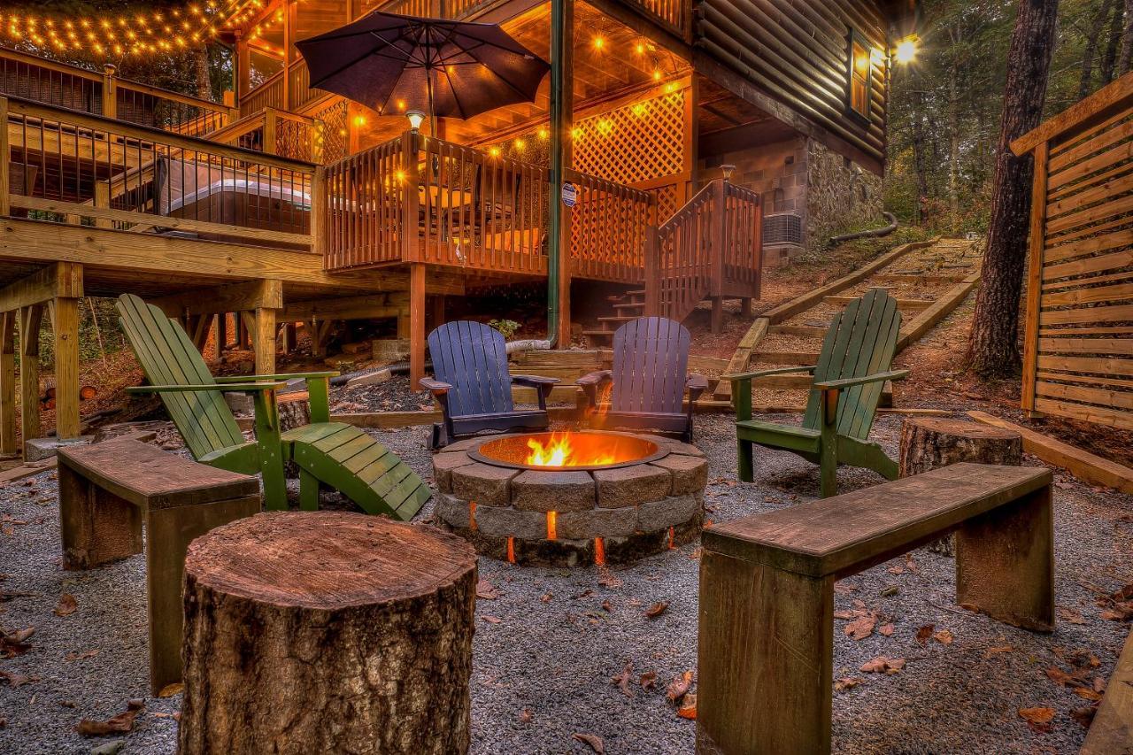 Golden Eagle Ga Cabin - Hot Tub, Firepit & Fast Wifi Blue Ridge Exterior photo