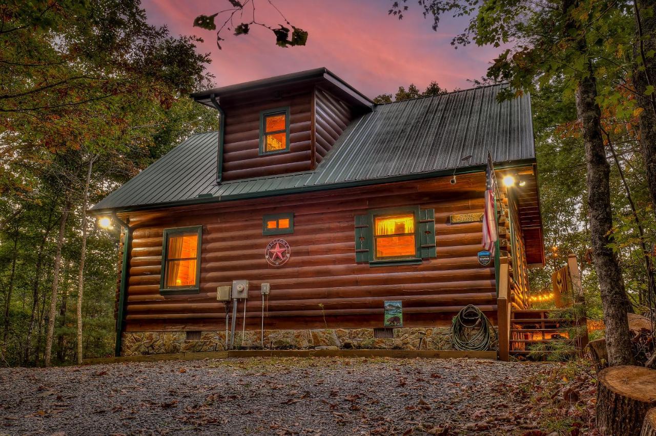 Golden Eagle Ga Cabin - Hot Tub, Firepit & Fast Wifi Blue Ridge Exterior photo