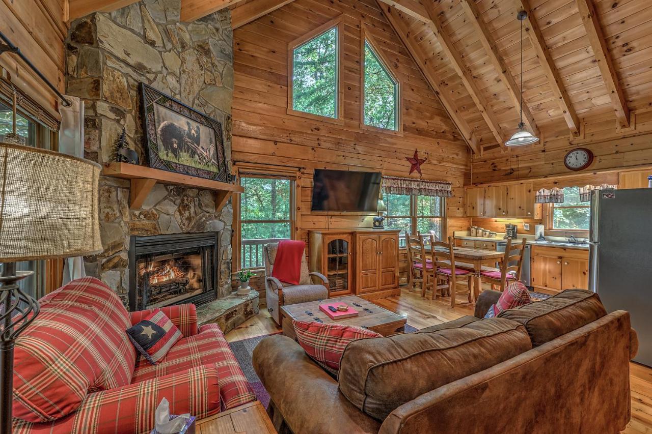 Golden Eagle Ga Cabin - Hot Tub, Firepit & Fast Wifi Blue Ridge Exterior photo