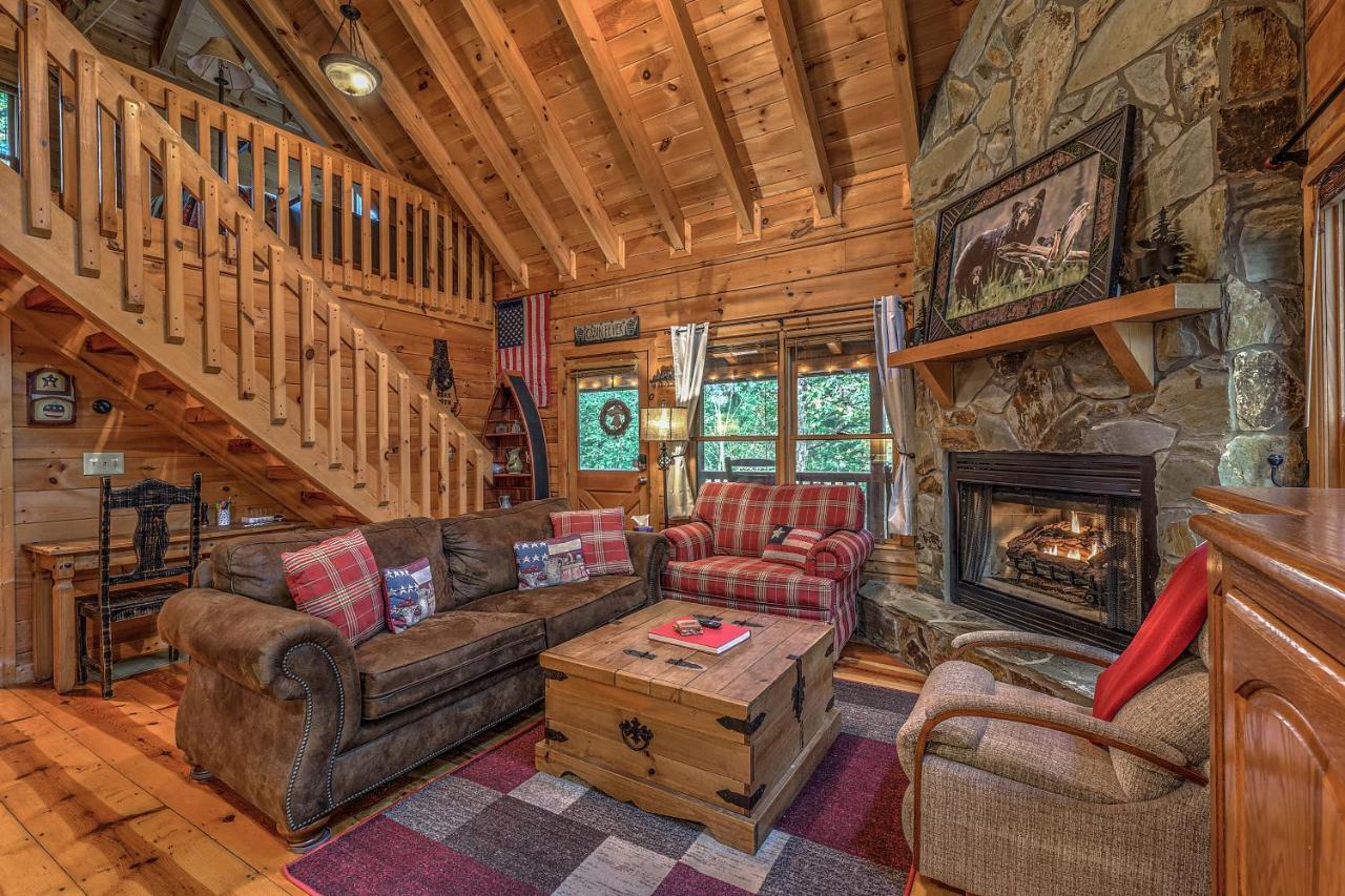 Golden Eagle Ga Cabin - Hot Tub, Firepit & Fast Wifi Blue Ridge Exterior photo