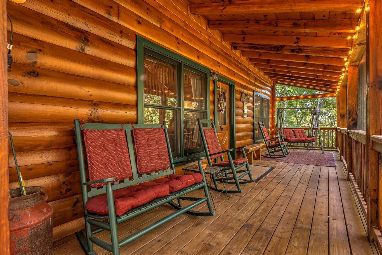 Golden Eagle Ga Cabin - Hot Tub, Firepit & Fast Wifi Blue Ridge Exterior photo
